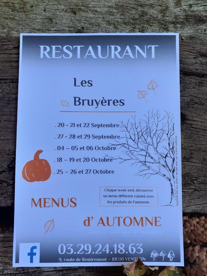 Hotel Les Bruyeres Ventron Eksteriør billede